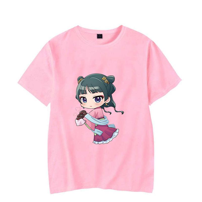 New Hot The Apothecary Diaries Maomao Print T-shirts Women Men Summer Casual T-shirts Fashion O Neck Short-sleeved T-shirts