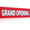 3 X10 Ft Polyester Grand Opening Banner with Metal Grommets Grand Opening Decorations Sign New Store Advertising Backdrop Outdoor Indoor for Business