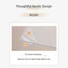 Wooden Magnetic Picture Frame With Instants Art Change Function For Home Office Decors Fit Kids Drawing Photos Display