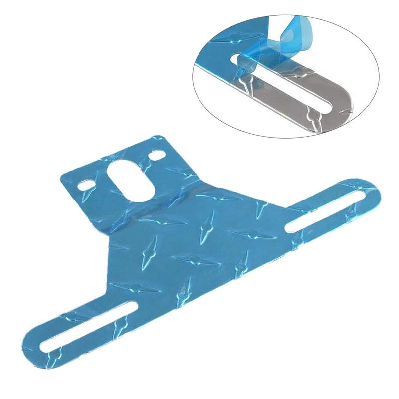 Aluminum Alloy Truck Trailer Camper License Plate Bracket Mount Stand Holder Number Plate Light Frame Support For Tractor Rv