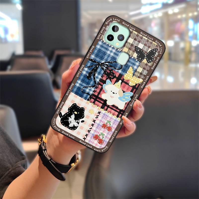 Durable Soft Case Phone Case For Oukitel C22 Full Wrap TPU Anti-dust Protective Phone Pouch Shockproof Cute Waterproof