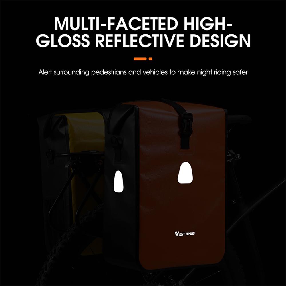 Bike Rear Seats Bag Bicycle Riding Storage Bag Large Capacity Bicycle Rack Seats Trunk Bags  Travel