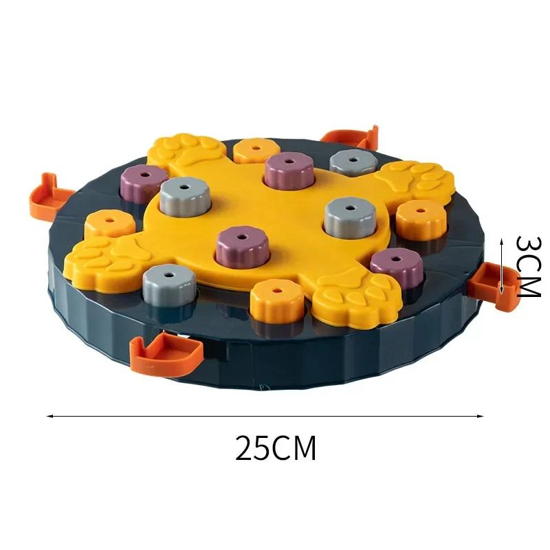 Interactive Puzzle Toys for Cats and Dogs Slow Feeder Bowl Non Slip Pet Food Dispenser Mental Stimulation IQ Training Games