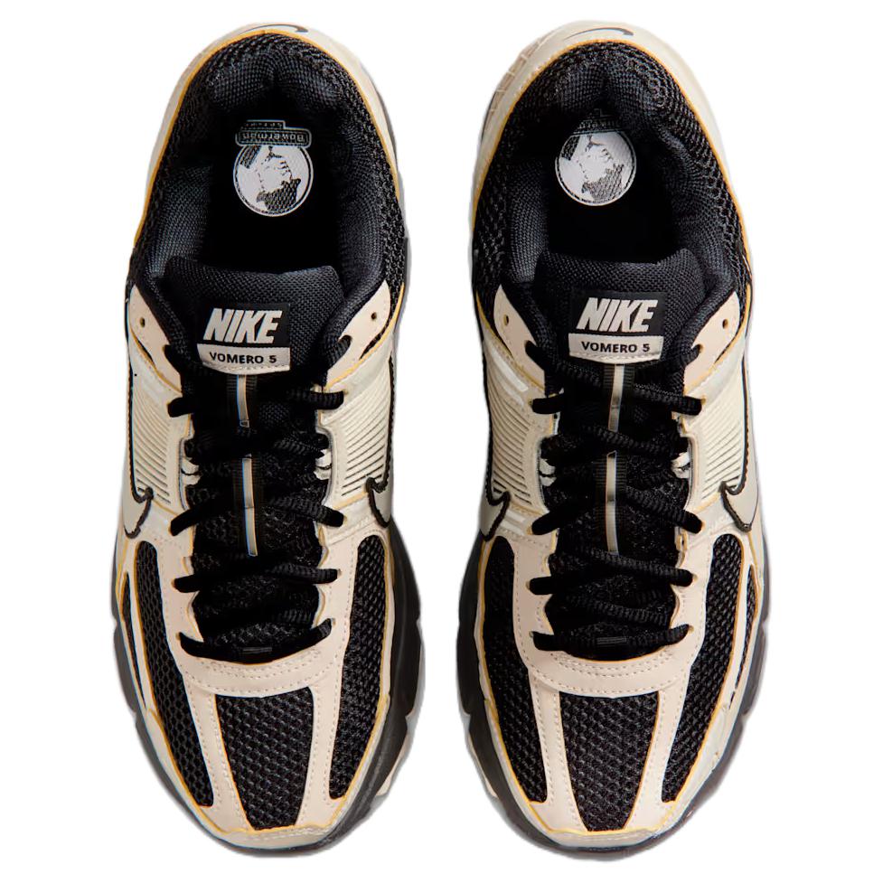 Nike Air Zoom Vomero 5 Schwarz Creme Unisex Sneaker FJ4151-008