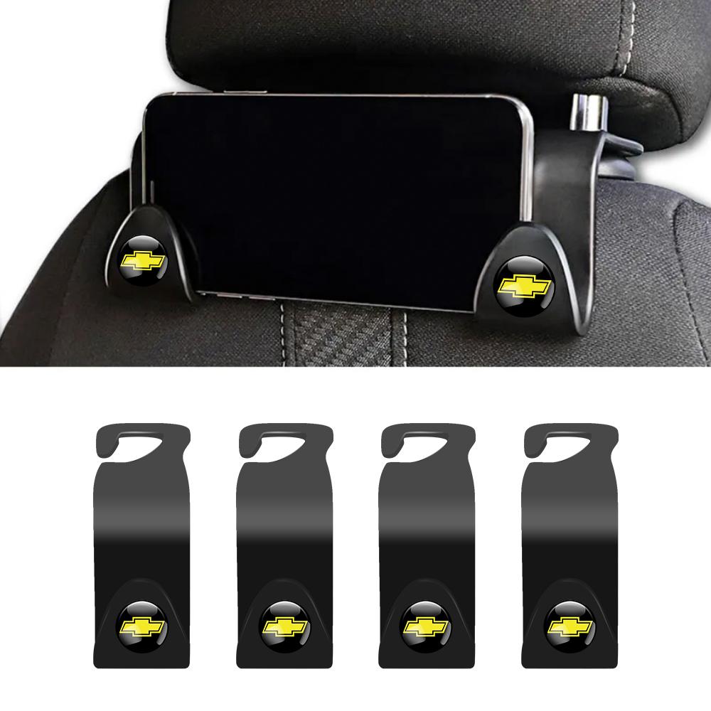 2/4pcs Car Back Seat Hooks Auto Accessories for Chevrolet Cruze Captiva Sonic Spark Onix Aveo Orlando Sail Malibu Camare Trax