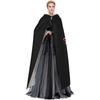 Pink Ribbon Butterfly Breast Cancer Unisex Hooded Cloak Cape for Christmas Halloween Cosplay Costumes