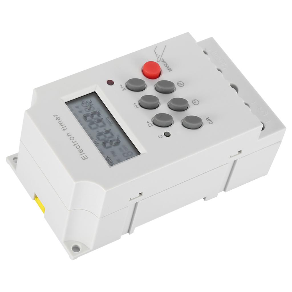 KG316T II 30A Digital Timer Switch Programmable Electronic Time Control Switch (AC DC 12V)