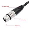 5pcs Professional 3Pin XLRs Male To 2Female Microphone Cable Adapter, Balanced Sound Splitter For Mixers And Speakers