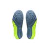 Asics Gel Resolution 9 Wide Steel Blue Hazard Green Men Sneakers 1041A376-400
