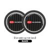 1/2pcs Car Coasters Silicone Auto Badge Water Cup Pads Anti Slip Mats For KIA Sportage Rio Ceed Niro Soul Stonic Picanto Proceed Yzck10