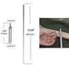 Windproof Fire Blower Pipe Telescopic Pocket Bellow Lightweight Fire Blowing Tube  Outdoor