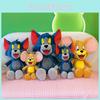 Peluche Cuscino Tom e Jerry Bambola Imbottita Regalo San Valentino Bambini Cartone Animato