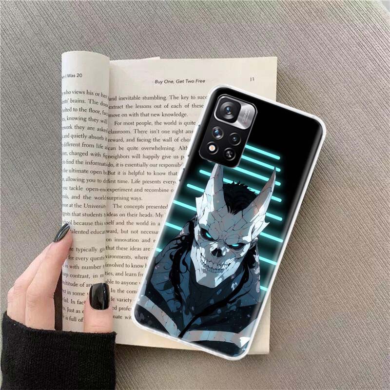 Kaiju Nr. 8 Anime Handyhülle Für Redmi Note 13 12 Pro Plus 14 15 Pro 5G 11 11T 11E 11S 10 Pro 10S 9 9S Hülle Handy Klar TPU Capa
