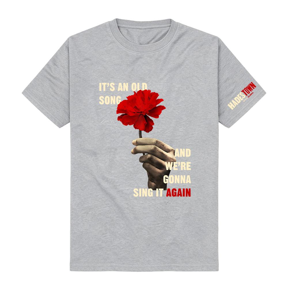 Unisex Streetwear Hadestown: Muzyczne Koszulki Z Krótkim Rękawem Bawełniane Modne T-shirty Z Okrągłym Dekoltem Codzienne Letnie Miękkie Damskie Koszulki
