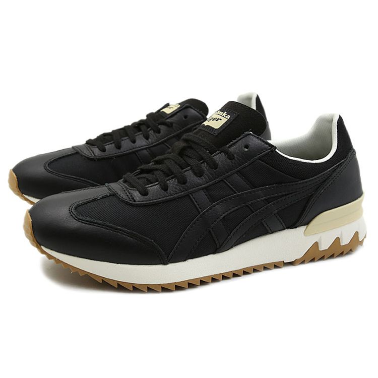 ONITSUKA TIGER California 78 Classic Versatile Fabric Slip-Resistant Durable Breathable Low-Top Running Shoes Men Sneakers Black White 1183A031-001