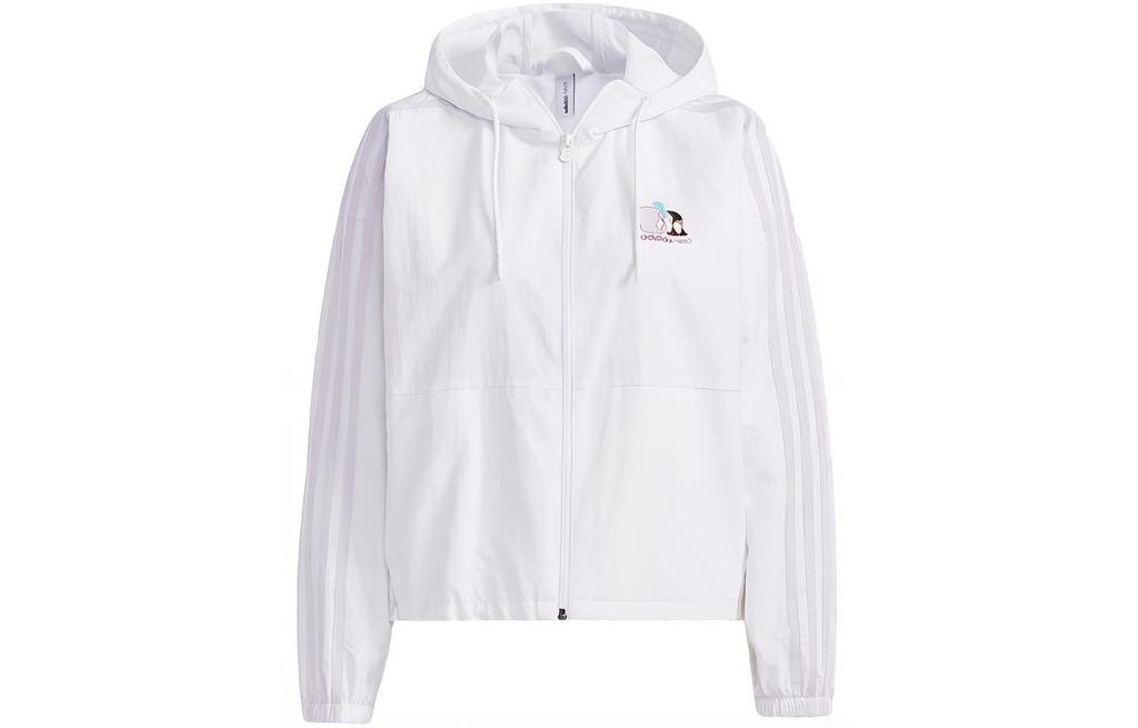 adidas Neo Jackets Women's White Hooded Moderate Other H45099