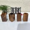 High Quality Wood Pen Holder Large-capacity Portable Stationery Storage Holder Pen Container Back To School