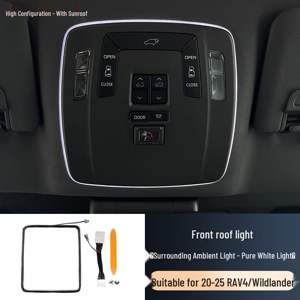Front Row Ambient Ceiling Light for 2020-2025 Toyota RAV4 and Velanda Models