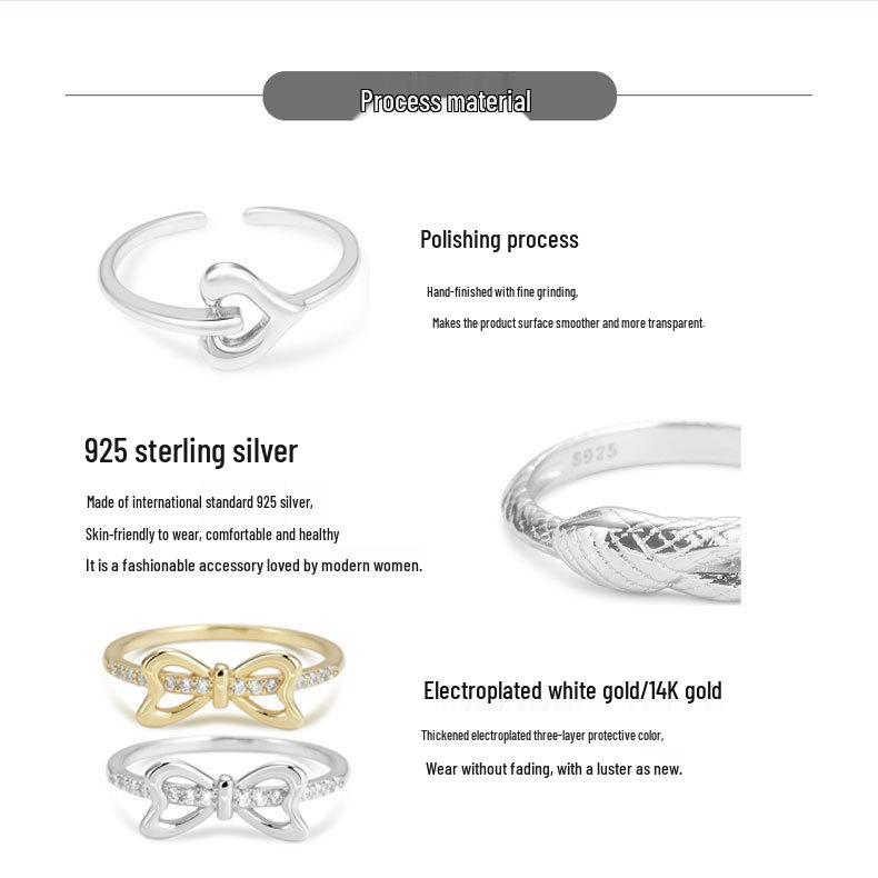 Arvaleff S925 Sterling Silver Women's Ring Set with 2 Carat 6x8 Rectangular Zirconia - European & American Hot-Selling.