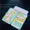 18-Piece Colorful Stainless Steel Nail Clipper and Manicure Tool Set