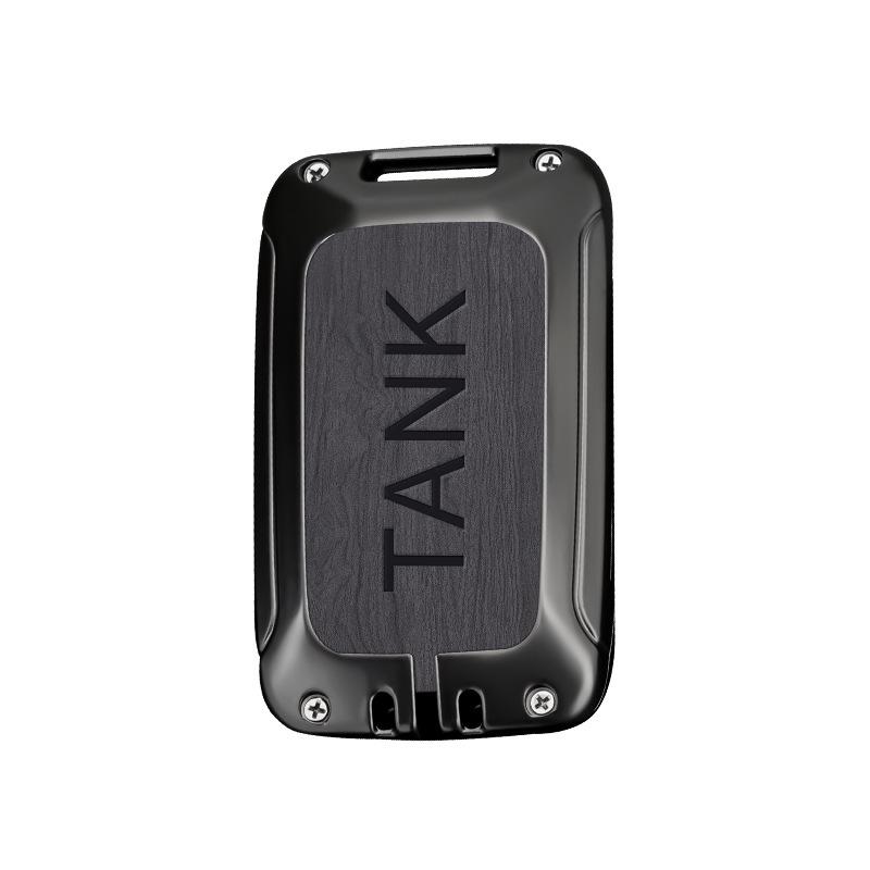 Tank 300/500 Key Cover: New Logo City Off-road Metal Car Buckle for Men.
