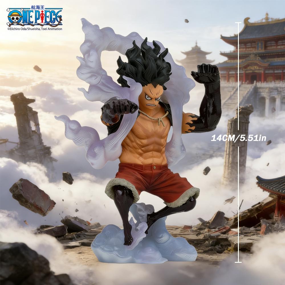 

1pc Officially Licensed One Piece Monkey D. Luffy Gear Fourth: Snakeman Figure Perfect for Ornament and Gifting
