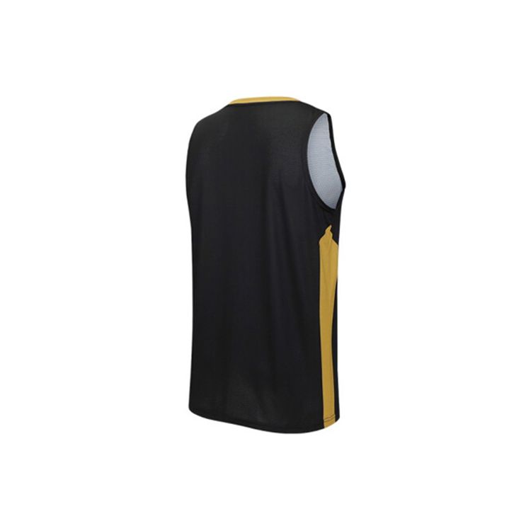 Under Armour Color Block Knit Training Basketball Vest Men Tops Black 21500107-001