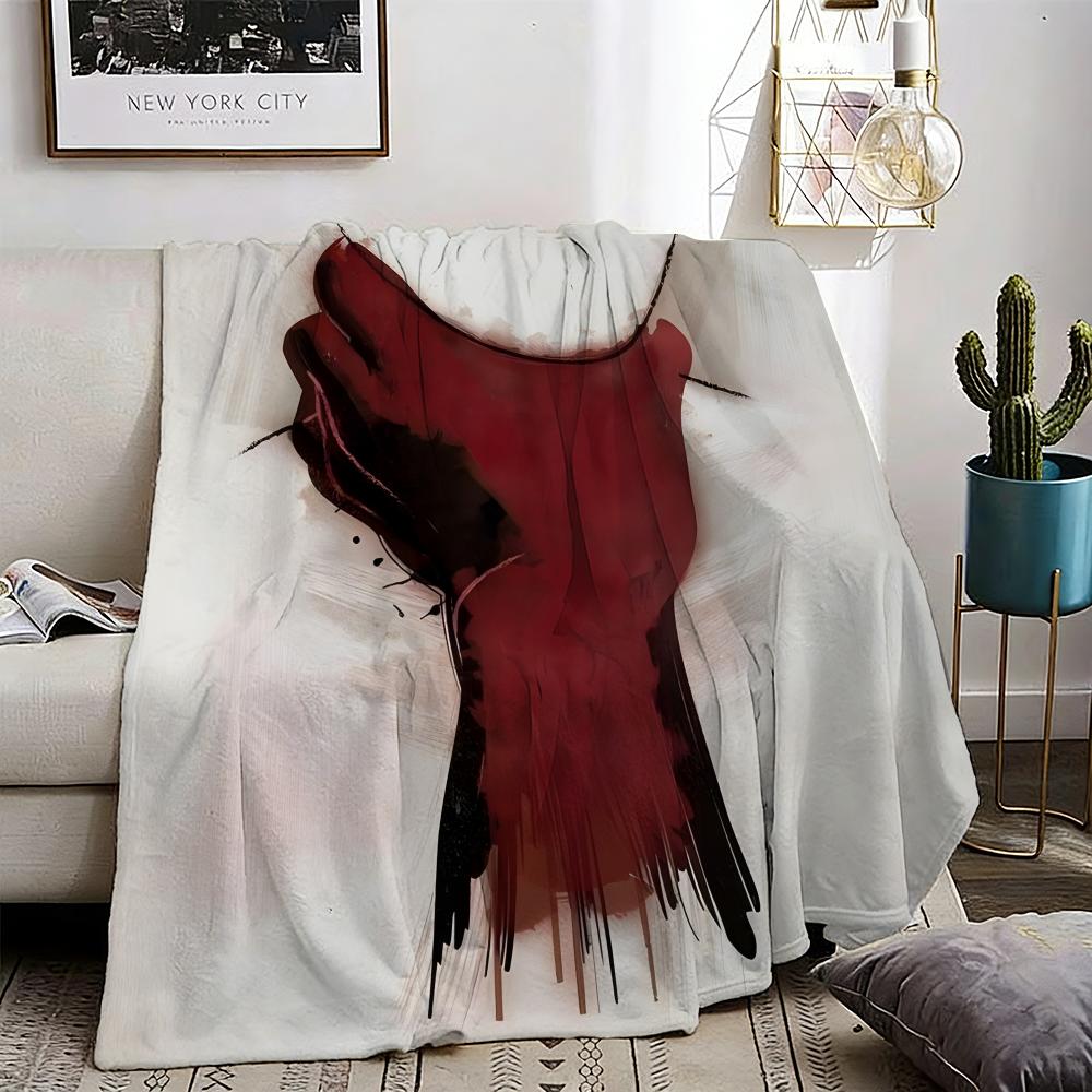 Othello Throw Lightweight 240g Flannel Blanket Soft Skin-friendly for Summer Cooling 75X95CM