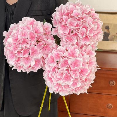 Künstliche Hortensie Faux-Hortensie mit biegsamem Stiel Realistische langlebige Kunstblume für Blumenarrangements Heimparty Hochzeitsdeko