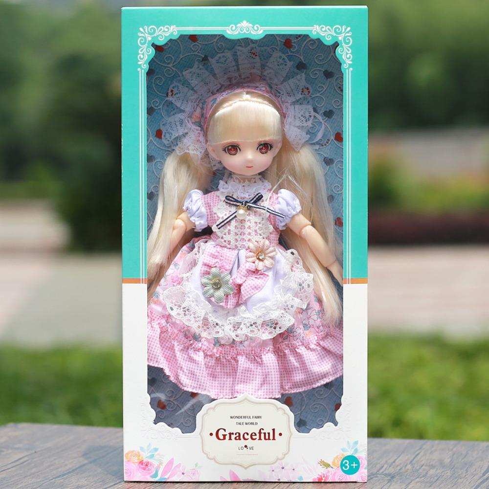 Girl Play House Princess Loli Doll Gift Box Set Toys