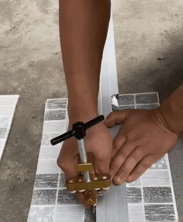 Professional 2-In-1 Ceramic And Glass Tile Cutter Portable Construction Hand Tool Diamond Glass Cutter Set For Tile Cutting