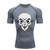 Skeleton Men's Sports T-shirt 2026 Training Fitness Compression Quick Dry Short Sleeve T-Shirt Rashgard Tops Jogging Gym