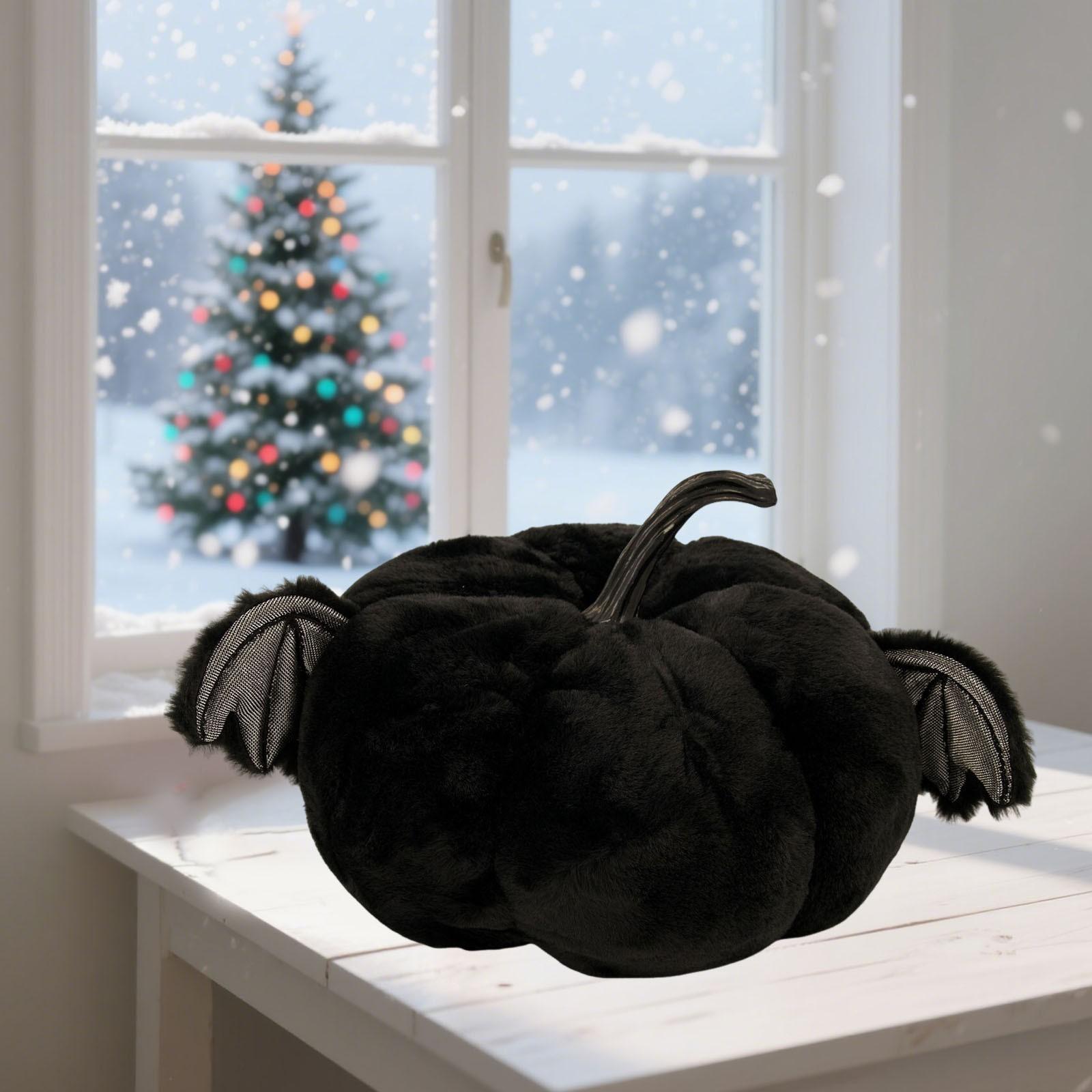 

Черная тыква Хэллоуин украшение плюшевая игрушка One Size