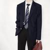 Schulblazer Formeller Anzug High School Uniform Jacke Schuljungen High School Schülerjacke Oberbekleidung Einfarbig Normaler Typ Formeller Schüler Junior High