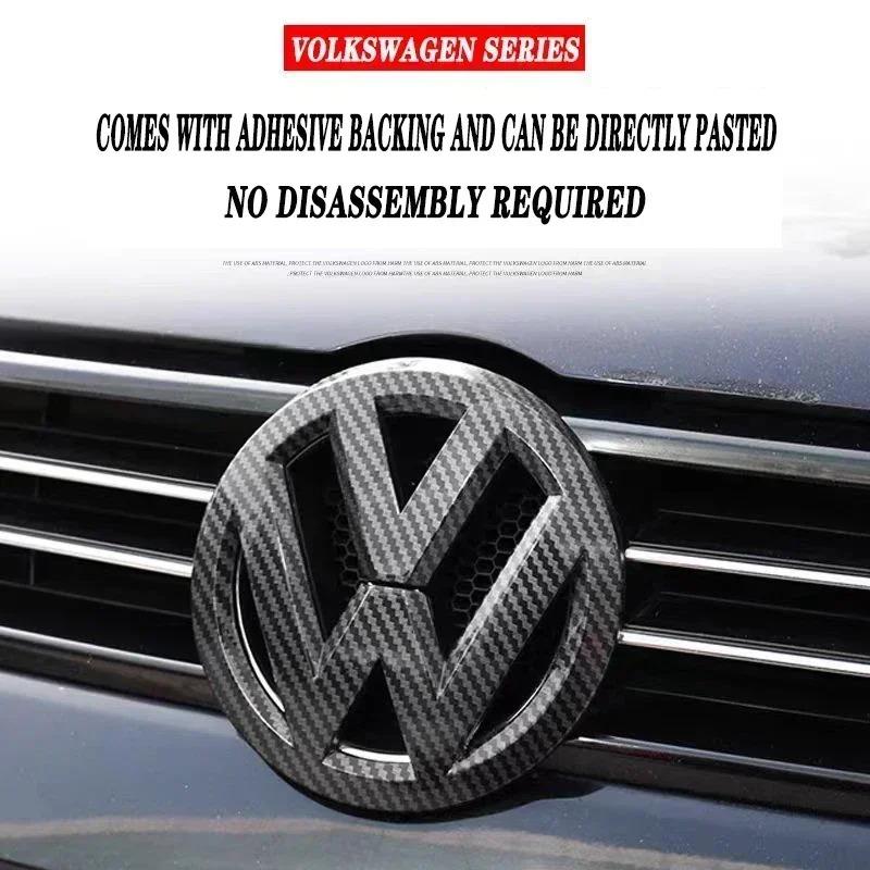 O3Car Logo Front Grille Rear Trunk Decoration Sticker Accessories For Volkswagen VW GTI Golf 6 7 8 Polo VW CC Passat Tiguan T-ROC