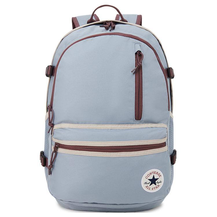 New Converse Polyester Backpack Unisex Blue & Brown 10027985-A02