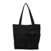 Bitcuem Tote Bag for Men and Women, Canvas, 2-Way, Multi-Pocket, Large Capacity, Lightweight, Shoulder Bag for Commuting, School, Travel, Shopping,