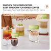 Electric Coffee Machine with Milk Frothing System 3 Temperature Adjustable 20Bar Pre-brew Coffee