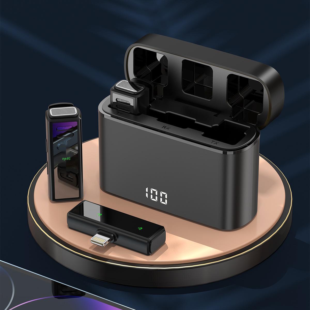 

Оригинальный петличный микрофон J88: Шумоподавляющий, Беспроводной, Всепогодный Звукозапись для Прямых Трансляций 1 to 1 Type-C