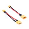 5Pcs Adapter Xt60 To Xt30 Connector Male/Female Plug 16Awg 100Mm Silicone Wire Cable For Rc Fpv Quadcopter Drone