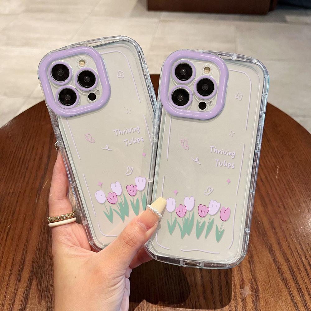 Mobile Phone Cases for iPhone 11 13 XR 15 Pro Max 12 14 Pro Max Case iPhone 16 7 Plus 8 Plus XS Max Cartoon Pattern Anti-drop Protection Shockproof