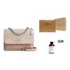 Coach Borsa a tracolla con chiusura a fibbia logo Klare 18 da donna Grigio Marrone CW206-SVPWH