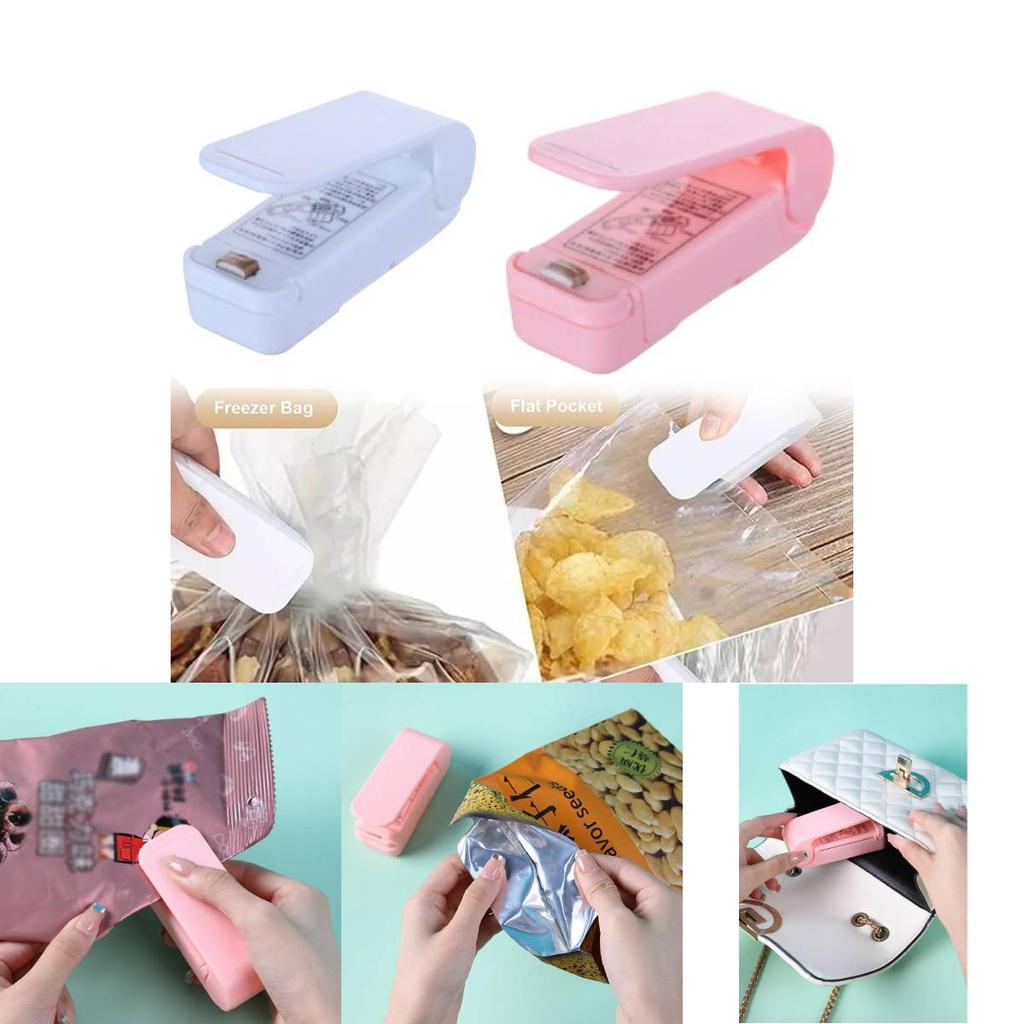 Nowoczesny Prosty Mały Mini Zgrzewarka do Przekąsek Zgrzewarka Próżniowa Konserwator Żywności Biały