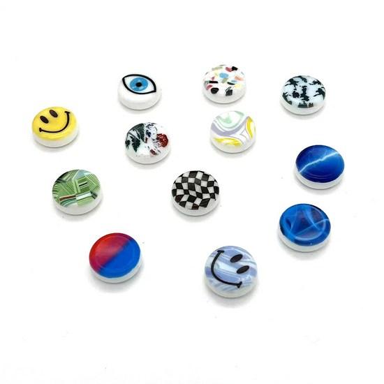 HiJB Fidget El Oyuncak Anahtarlık + Pop Puck 2'li Set, Kore popüler bulmacaları