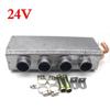 12V 24V Car Heater Universal Vehicles Heater 4 Front Vents with Speed Switch Window Windshield Demister for UTV Cab Vans Truck