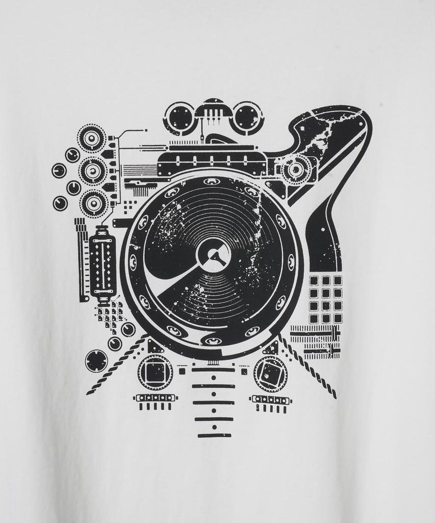 NODE LABS Dev:11 Electronic Graphic Short Sleeve T-Shirt_White