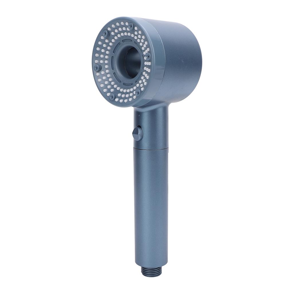 Filtered Shower Head Chromed High Pressure Handheld Showerhead 5 Modes Adjustable for Home Bathroom