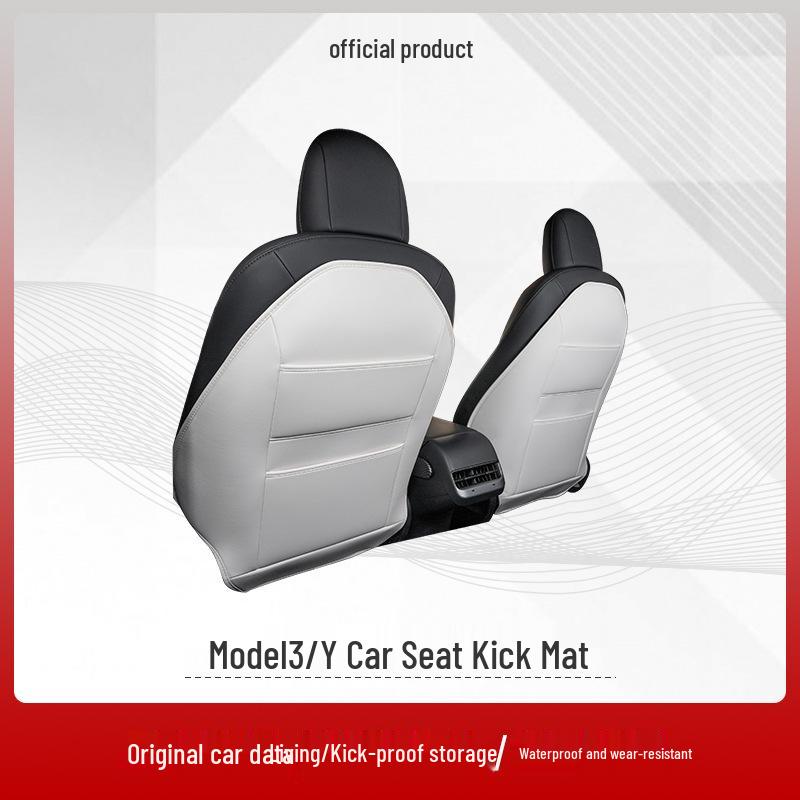 Tesla Model 3/Y Rear Seat Back Kick Pad Accessory