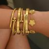 Fashion Stainless Steel Gold Bracelet, Non-fading 18k Stainless Steel Jewelry