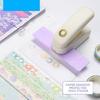 Tape Hole Puncher For Loose Leaf Paper Reinforcement Sticker Scrapbooking Punches Tape Puncher for Planner Journal